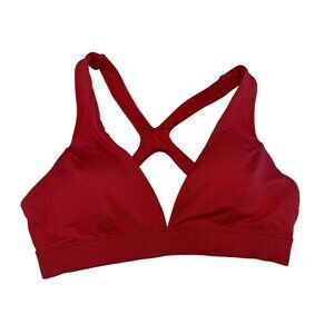 ALO Yoga Alosoft Show Stopper Bra Classic Red Women's Small S